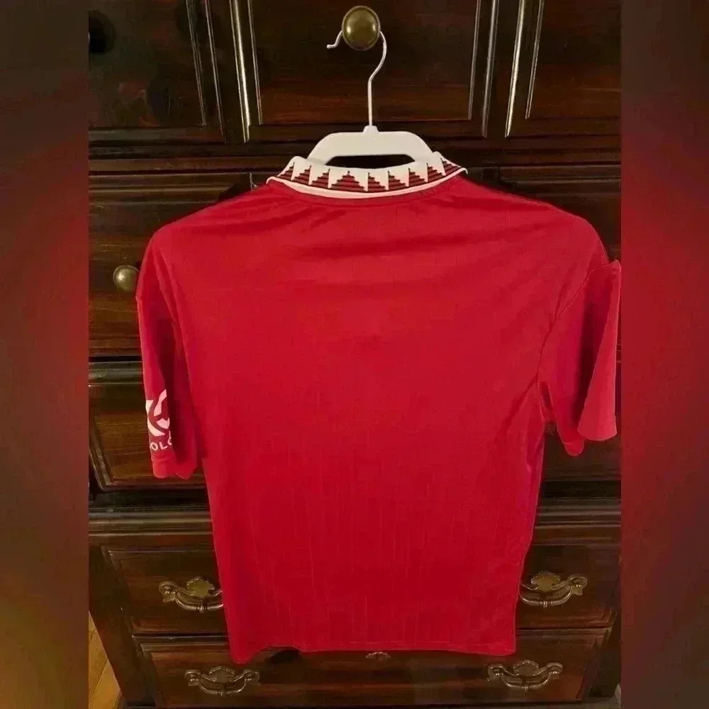 YOUTH XL Adidas Manchester United Home Replica Jersey - Picture 4 of 5